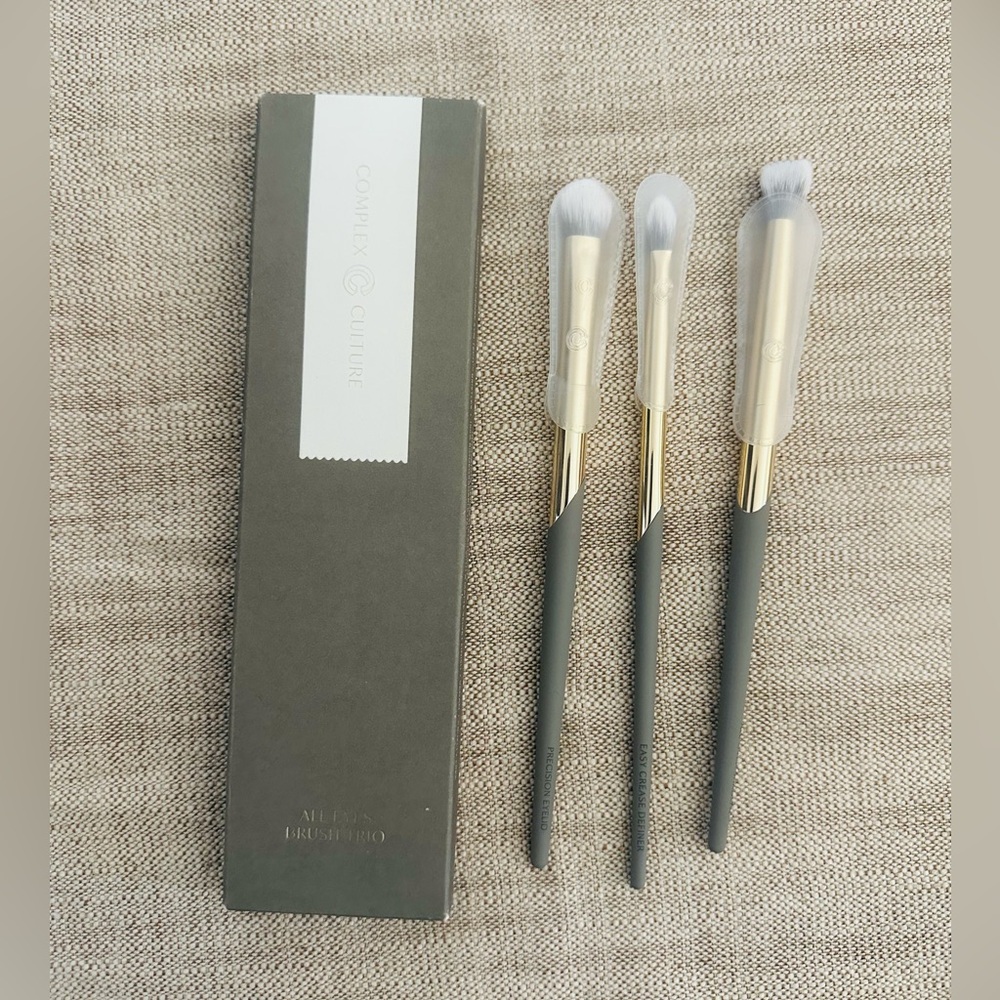 COMPLEX CULTURE All Eyes Trio 3-Piece Eye Brush Set